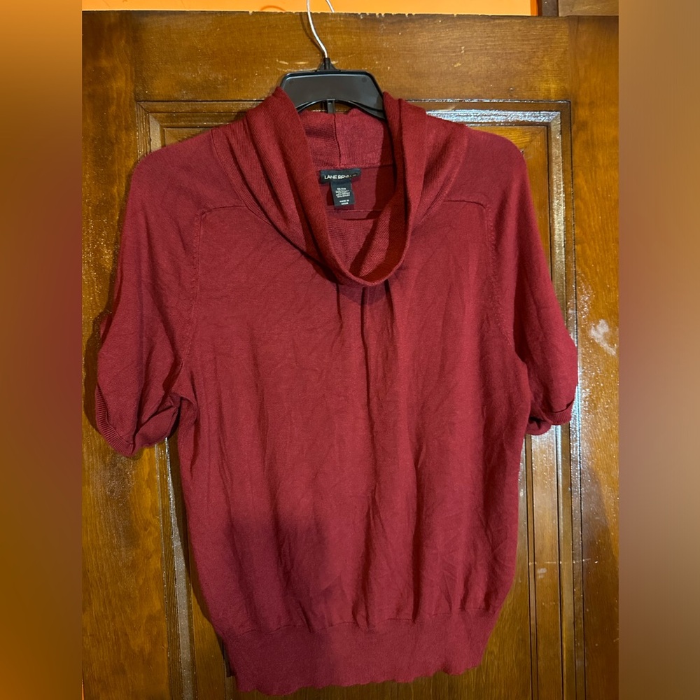 Plus Size Cow Neck Sweater